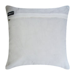 Diamonds Everywhere - Silver Art Silk Throw Pillow Cover