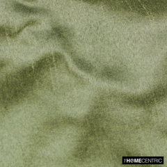 Taupe Green Art Silk / Faux Silk Fabric By The Yard