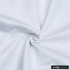 White Faux Silk Fabric By The Yard