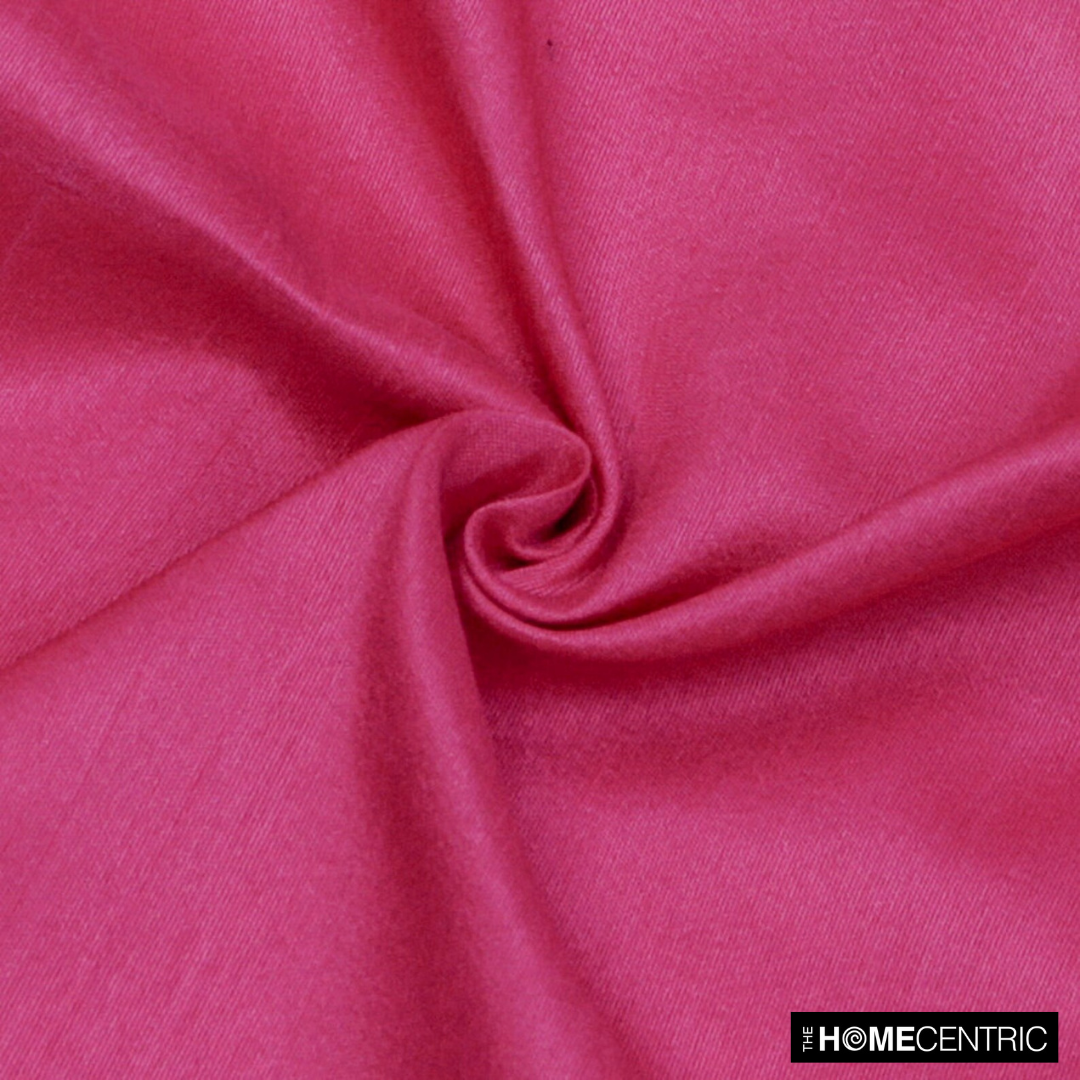 Fuchsia Pink Faux Silk Fabric By The Yard