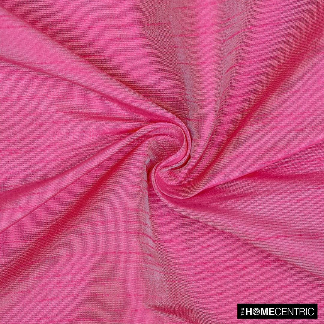 Light Fuchsia Pink Faux Silk Fabric By The Yard