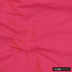 Pink & Orange Art Silk/Faux Silk Fabric by the Yard