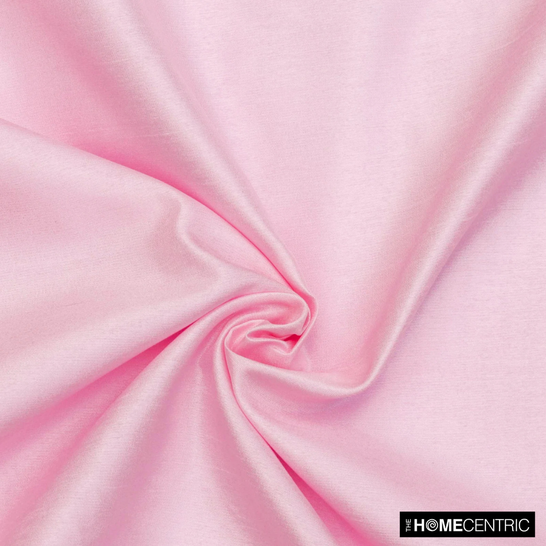 Soft Pink Faux Silk Fabric By The Yard