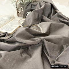 Metallic Warm Silver Art Silk / Faux Silk Fabric By The Yard