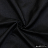 Black Faux Silk Fabric By The Yard