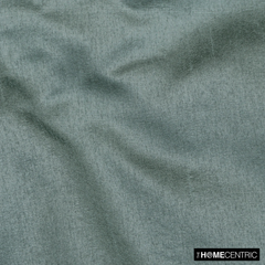 Smokey Green Art Silk / Faux Silk Fabric By The Yard