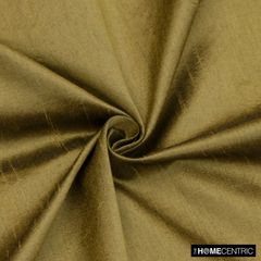 Antique Gold Faux Silk Fabric By The Yard