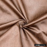 Copper Faux Silk Fabric By The Yard