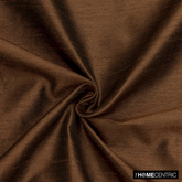 Dark Chocolate Faux Silk Fabric By The Yard