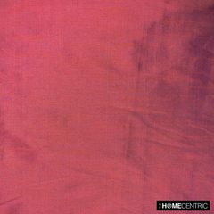 Rust And Purple Art Silk / Faux Silk Fabric By The Yard