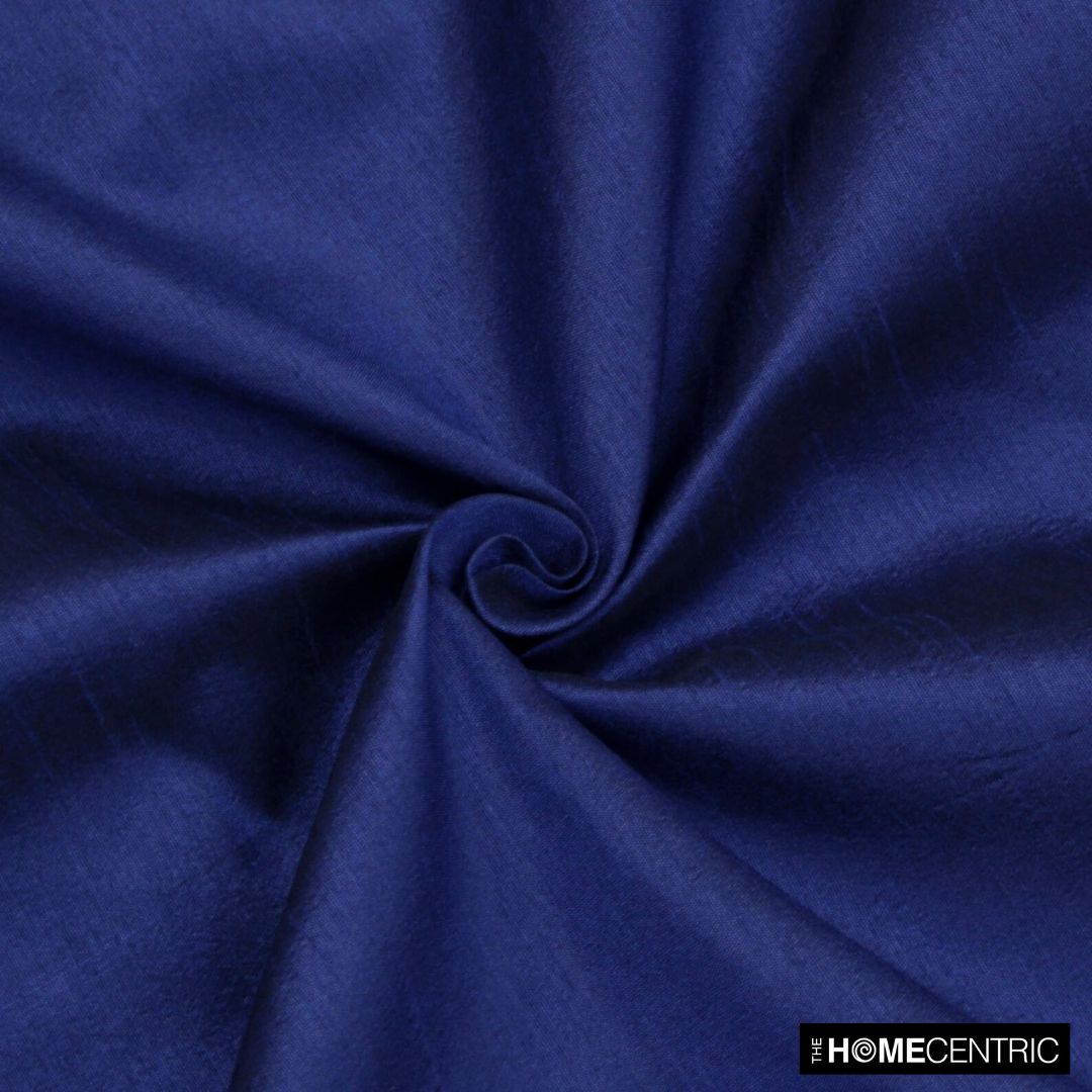 Royal Blue Faux Silk Fabric By The Yard