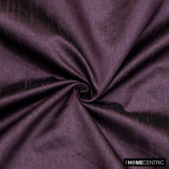 Dark Plum Faux Silk Fabric By The Yard