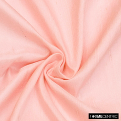 Peach Pink Pink Silk Dupioni Fabric By The Yard