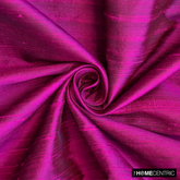 Dark Fuchsia Pink Silk Dupioni Fabric By The Yard