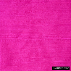 Fuchsia Pink Silk Dupioni Fabric By The Yard