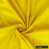 Bright Yellow Silk Dupioni Fabric By The Yard