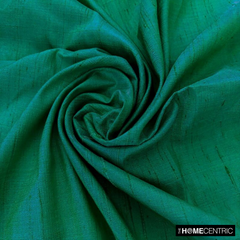 Light Emerald Green Silk Dupioni Fabric By The Yard