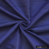 Dark Blue Silk Dupioni Fabric By The Yard