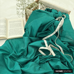 Emerald Green Silk Dupioni Fabric By The Yard