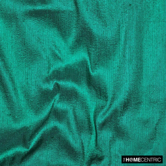 Emerald Green Silk Dupioni Fabric By The Yard