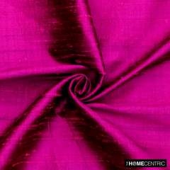 Dark Fuchsia Pink 100% Pure Silk Fabric By The Yard