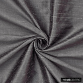 Charcoal Gray 100% Pure Silk Fabric By The Yard
