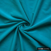 Turquoise High Quality Plush Velvet Fabric by the Yard