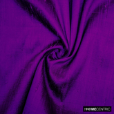 Bright Purple 100% Pure Silk Dupioni Fabric By The Yard