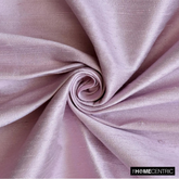 Pastel Lilac 100% Pure Silk Dupioni Fabric By The Yard