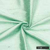 Mint Green 100% Pure Silk Dupioni Fabric By The Yard