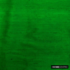 Emerald Green 100% Pure Silk Dupioni Fabric By The Yard