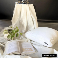 Ivory Art Silk / Faux Silk Fabric By The Yard