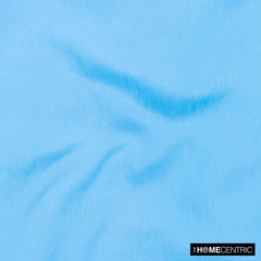 Light Aqua Blue Art Silk / Faux Silk Fabric By The Yard