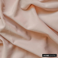Pastel Peach High Quality Plush Velvet Fabric by the Yard