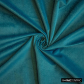 Peacock Green High Quality Plush Velvet Fabric by the Yard