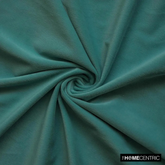Teal Green High Quality Plush Velvet Fabric by the Yard