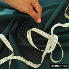 Dark Olive Green High Quality Plush Velvet Fabric by the Yard