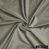 Taupe High Quality Plush Velvet Fabric by the Yard
