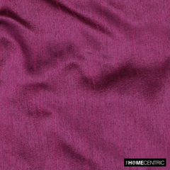 Boysenberry Purple Art Silk / Faux Silk Fabric By The Yard