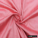Coral Silk Dupioni Fabric By The Yard
