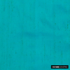 Peacock Green Blue Silk Dupioni Fabric By The Yard