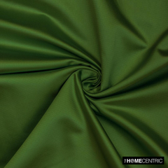 Olive Green Heavy Satin Fabric by the Yard