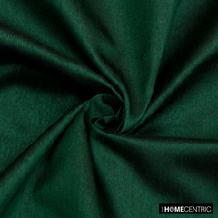 Bottle Green Faux Silk Fabric By The Yard