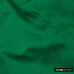 Dark Emerald Green Art Silk / Faux Silk Fabric By The Yard