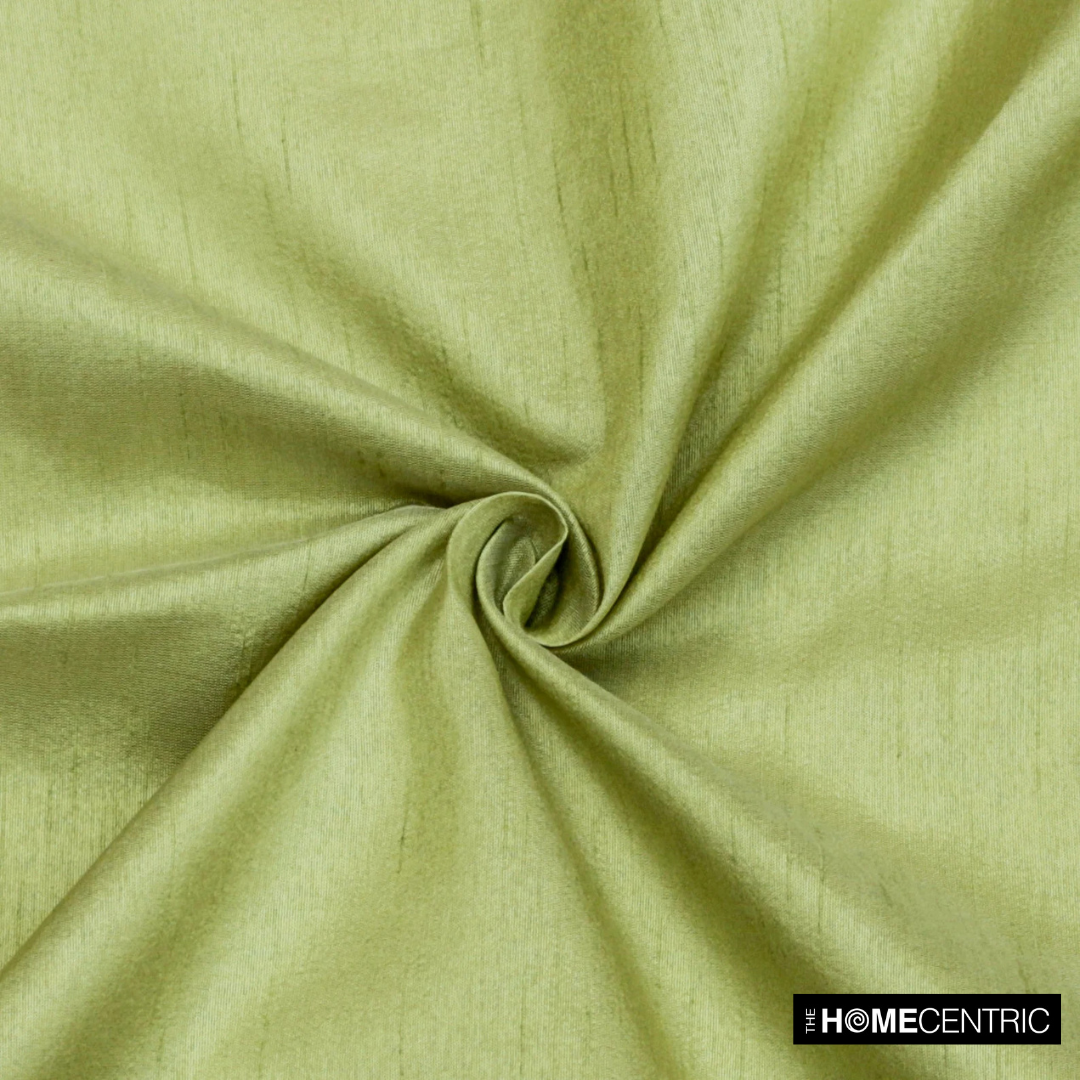 Gooseberry Green Faux Silk Fabric By The Yard