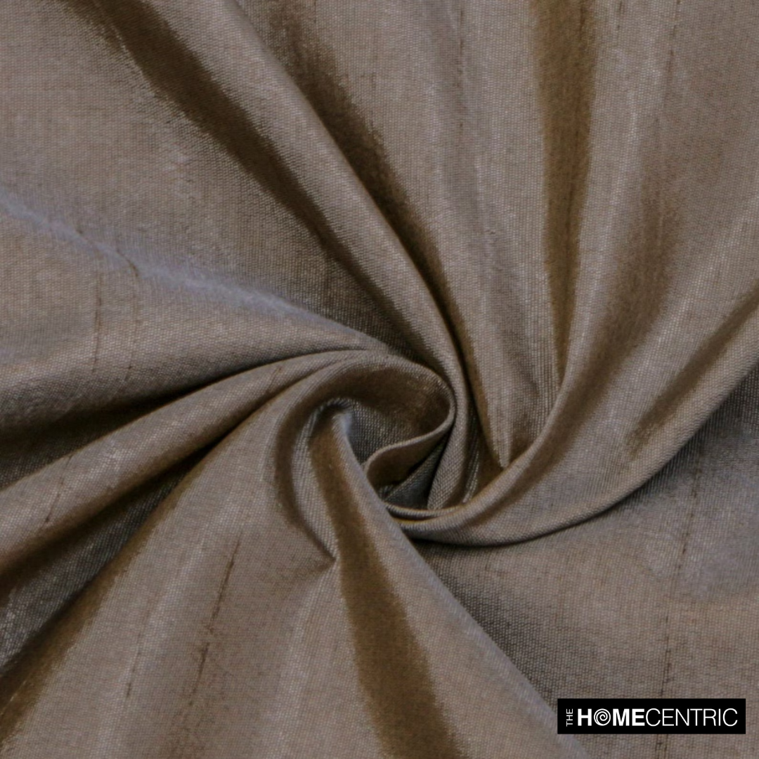 Champagne Brown Faux Silk Fabric By The Yard