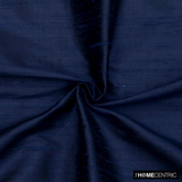 Navy Blue 100% Pure Silk Fabric By The Yard