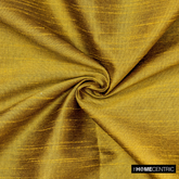 Dark Gold Art Silk/Faux Silk Fabric by the Yard
