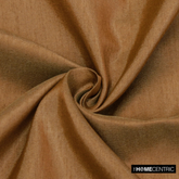 Dark Tan Faux Silk Fabric By The Yard