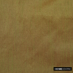 Green And Orange Art Silk / Faux Silk Fabric By The Yard